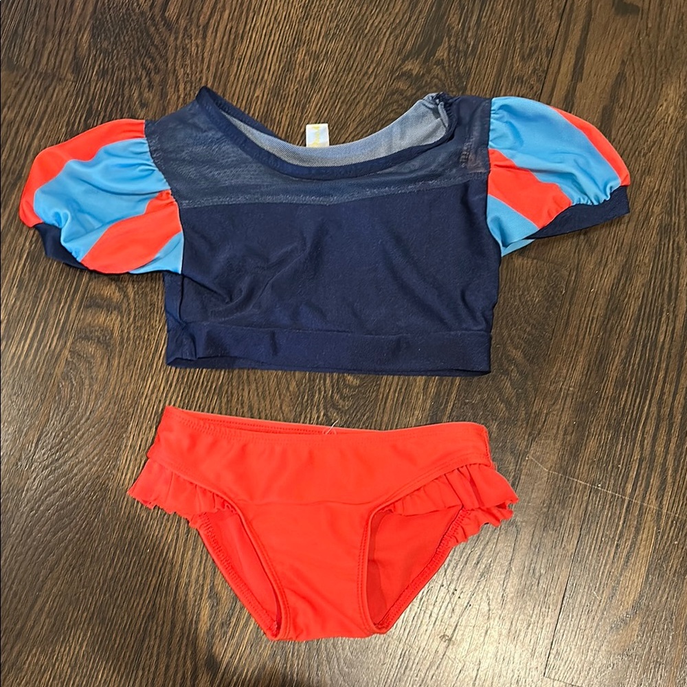 8 piece Girls Swimsuit Lot - Picture 5 of 6